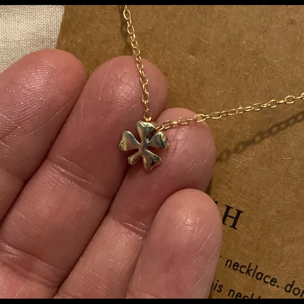 Four Clover wish necklace
